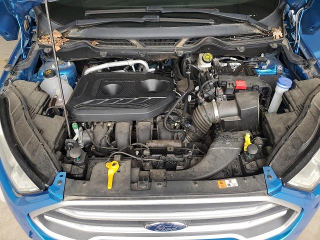 MAJ6S3GL5LC327671 - 2020 FORD ECOSPORT SE ლურჯი ფოტო 11