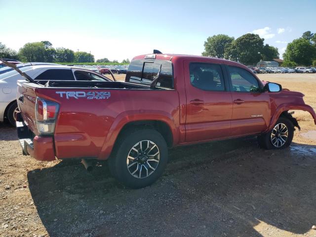 3TYCZ5AN9MT011869 - 2021 TOYOTA TACOMA DOUBLE CAB RED photo 3