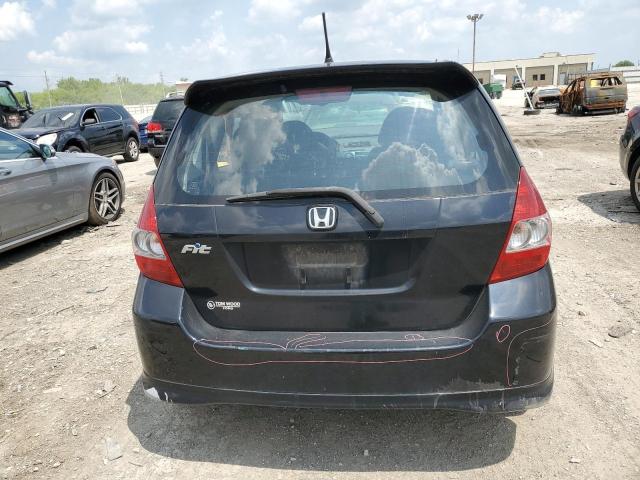 JHMGD38657S006936 - 2007 HONDA FIT S 黑色 照片 6