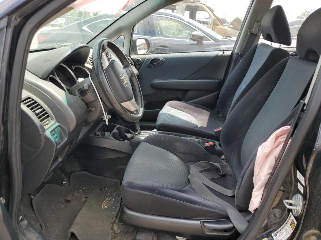 JHMGD38657S006936 - 2007 HONDA FIT S 黑色 照片 7