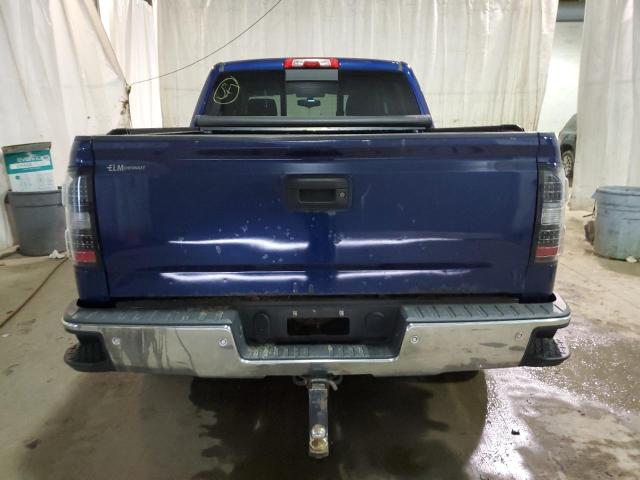 3GTU2UEC2EG208602 - 2014 GMC SIERRA K1500 SLE BLUE photo 6