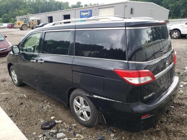 JN8AE2KPXC9047794 - 2012 NISSAN QUEST S BLACK photo 2