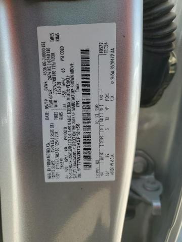 1FT7W2BT3KEF18156 - 2019 FORD F250 SUPER DUTY ვერცხლისფერი ფოტო 12