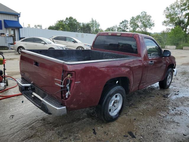 1GCCS14EX78126221 - 2007 CHEVROLET COLORADO MAROON photo 3