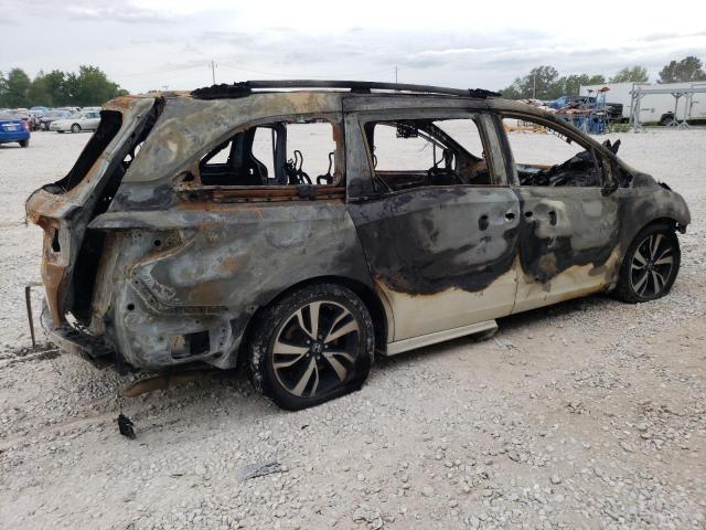 5FNRL6H99KB067334 - 2019 HONDA ODYSSEY ELITE Quemado foto 3