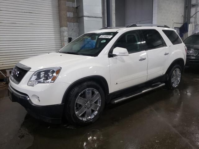 1GKLVNED4AJ158560 - 2010 GMC ACADIA SLT-2 WHITE photo 1