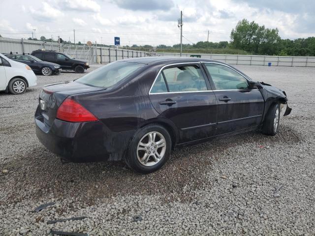 1HGCM56347A020628 - 2007 HONDA ACCORD SE BLACK photo 3