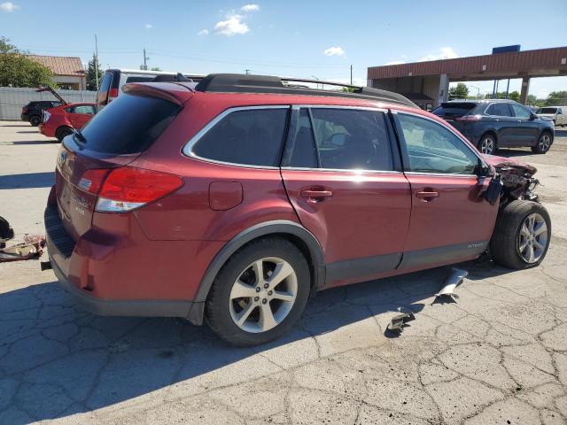 4S4BRBLC7E3217126 - 2014 SUBARU OUTBACK 2.5I LIMITED BURGUNDY photo 3