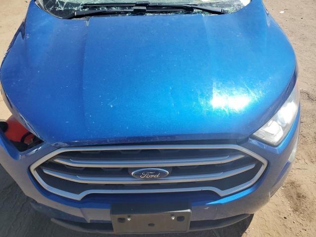 MAJ6P1UL9JC246406 - 2018 FORD ECOSPORT SE BLUE photo 11