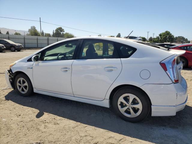 JTDKN3DU5C1600360 - 2012 TOYOTA PRIUS WHITE photo 2