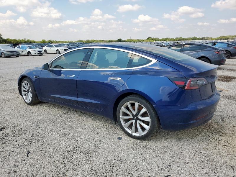 5YJ3E1EA0JF050406 - 2018 TESLA MODEL 3 BLUE photo 2