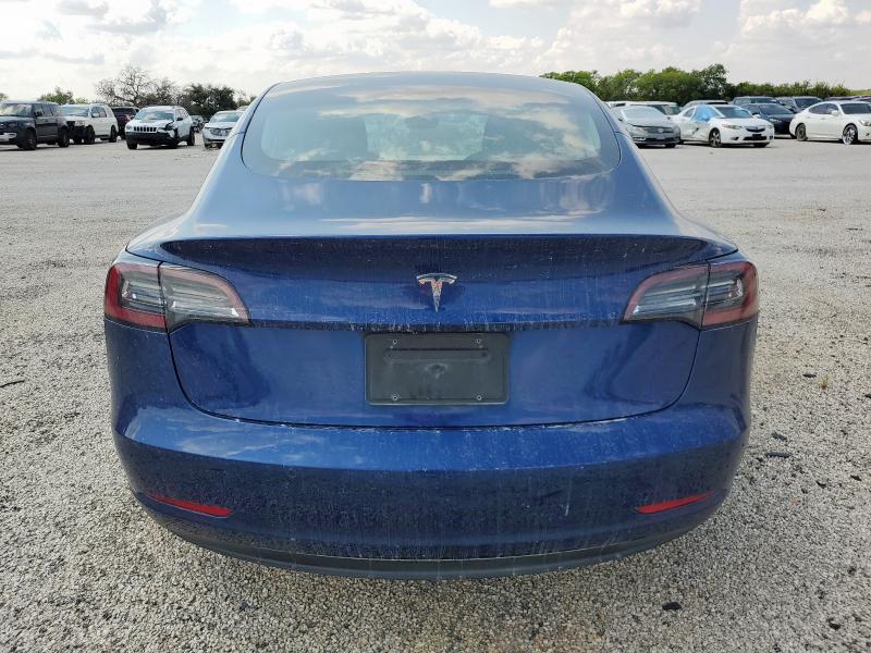 5YJ3E1EA0JF050406 - 2018 TESLA MODEL 3 BLUE photo 6
