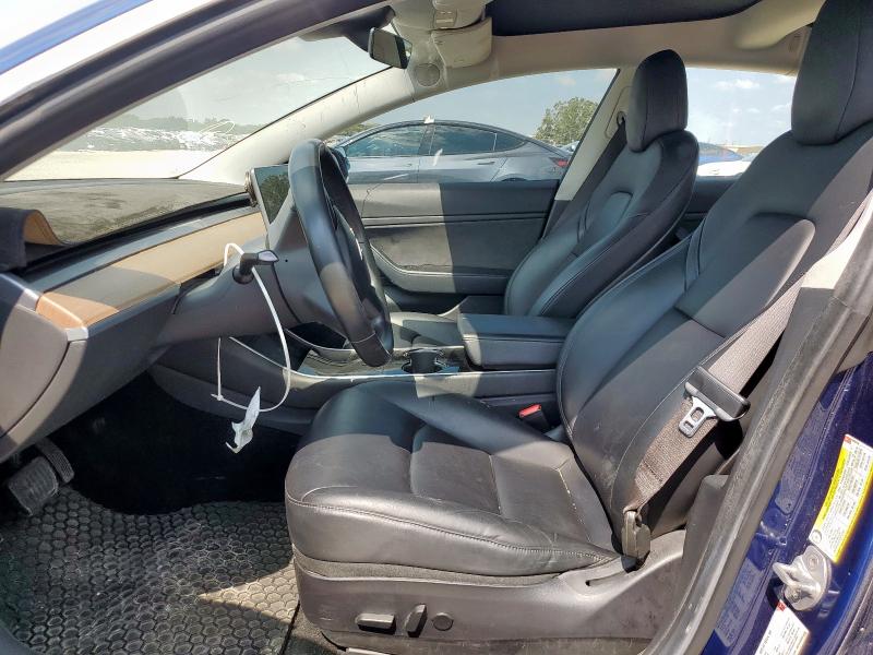 5YJ3E1EA0JF050406 - 2018 TESLA MODEL 3 BLUE photo 7