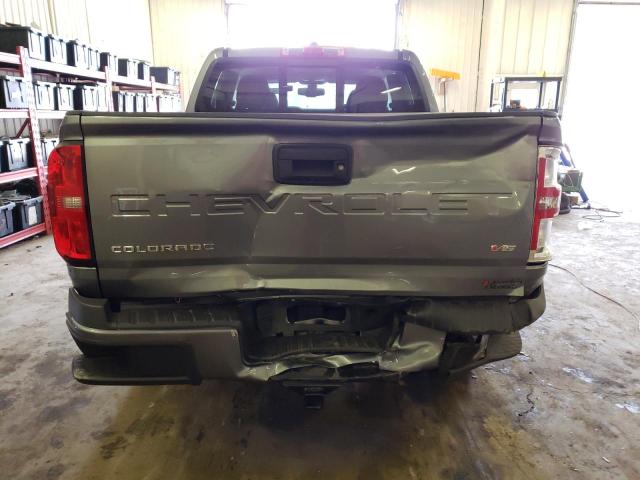 1GCGTCEN1N1304502 - 2022 CHEVROLET COLORADO LT GRAY photo 6