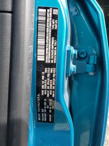 ZACNJDE18NPN69074 - 2022 JEEP RENEGADE ALTITUDE TEAL photo 13