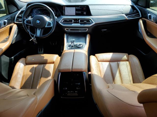 5UXCY8C09M9E24280 - 2021 BMW X6 M50I WHITE photo 8