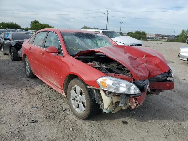 2G1WT57K991271042 - 2009 CHEVROLET IMPALA 1LT RED photo 1