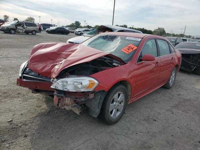 2G1WT57K991271042 - 2009 CHEVROLET IMPALA 1LT RED photo 2