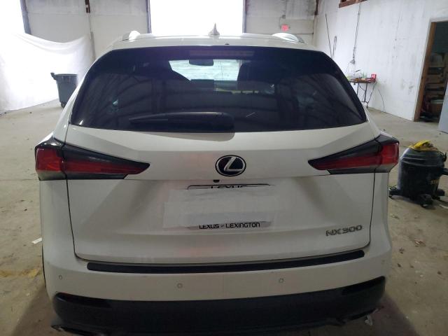 JTJBARBZ7K2190454 - 2019 LEXUS NX 300 BASE WHITE photo 6