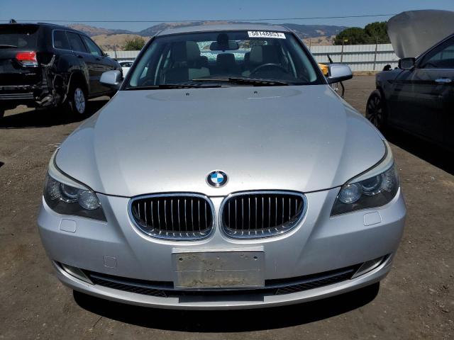 WBANU5C54AC366037 - 2010 BMW 528 I SILVER photo 5