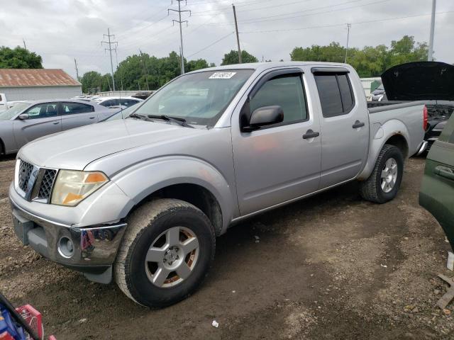 1N6AD07U18C437997 - 2008 NISSAN FRONTIER CREW CAB LE SILVER photo 1