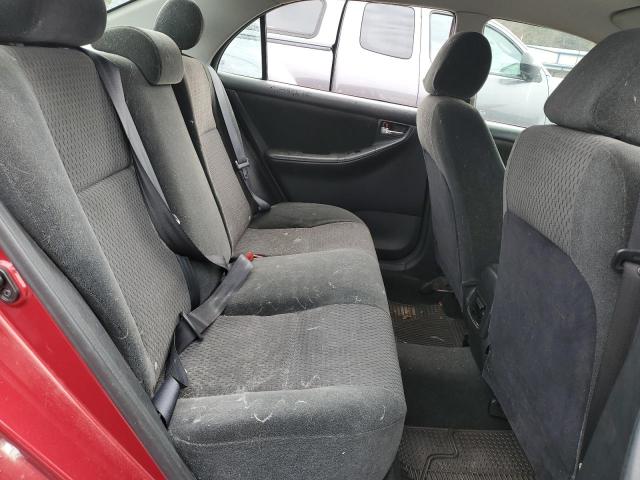 2T1BR32E57C780666 - 2007 TOYOTA COROLLA CE წითელი ფოტო 10