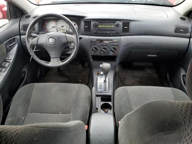 2T1BR32E57C780666 - 2007 TOYOTA COROLLA CE წითელი ფოტო 8