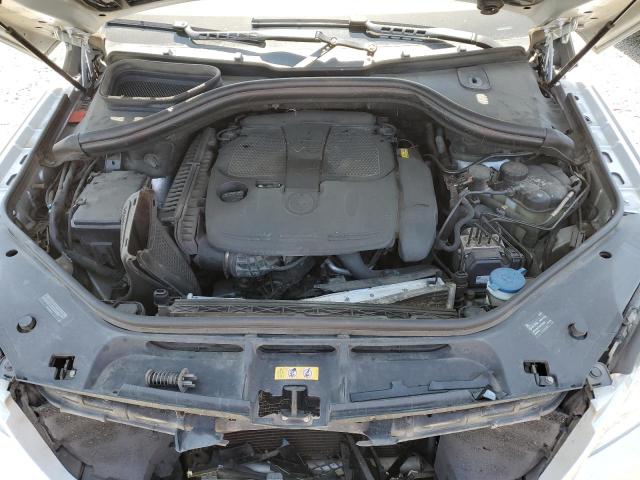 4JGDA5HB7CA020726 - 2012 MERCEDES-BENZ ML 350 4MATIC SILVER photo 11