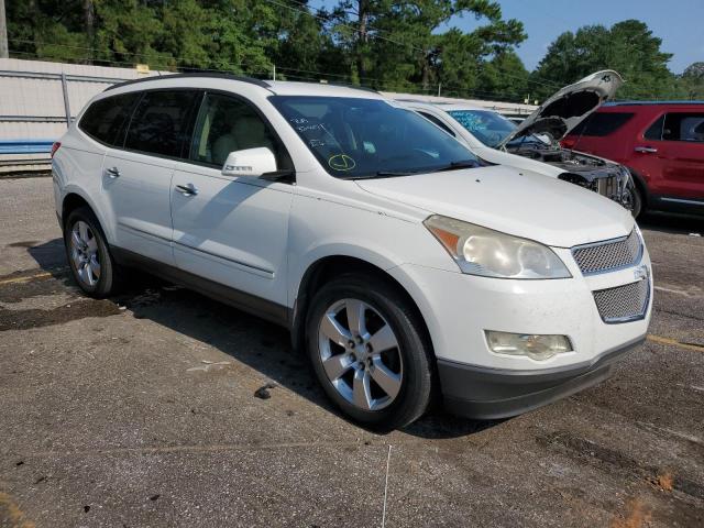 1GNKRLED5CJ258211 - 2012 CHEVROLET TRAVERSE LTZ WHITE photo 4