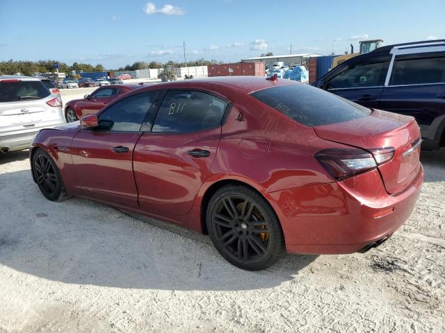 ZAM57RSA7G1171520 - 2016 MASERATI GHIBLI S RED photo 2
