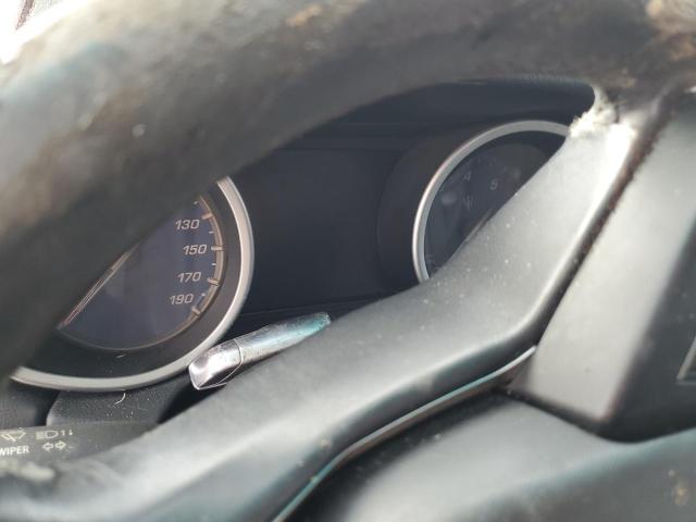 ZAM57RSA7G1171520 - 2016 MASERATI GHIBLI S RED photo 9