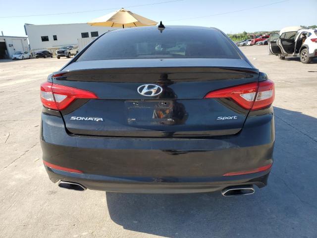 5NPE34AFXHH581044 - 2017 HYUNDAI SONATA SPORT BLACK photo 6