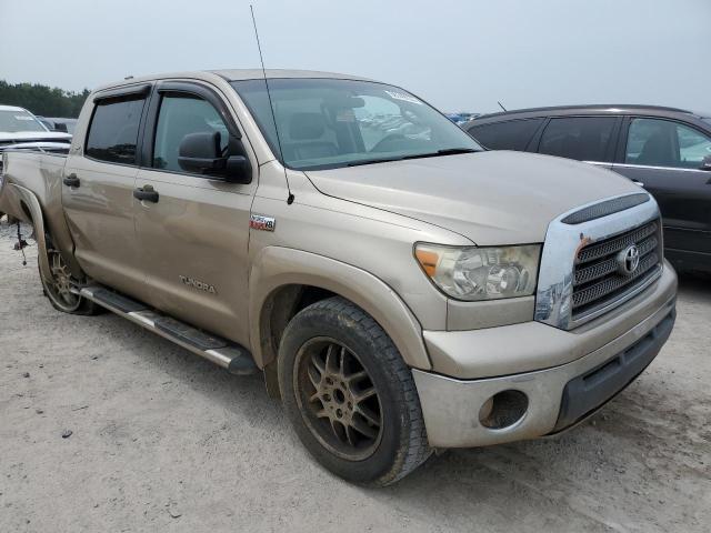 5TBEV54108S475706 - 2008 TOYOTA TUNDRA CREWMAX TAN photo 4