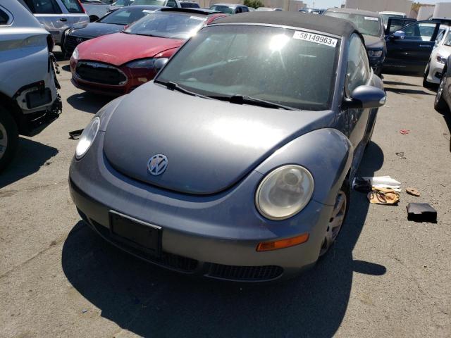 3VWRG31YX7M402427 - 2007 VOLKSWAGEN NEW BEETLE CONVERTIBLE OPTION PACKAGE 1 GRAY photo 1