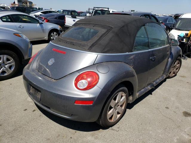 3VWRG31YX7M402427 - 2007 VOLKSWAGEN NEW BEETLE CONVERTIBLE OPTION PACKAGE 1 GRAY photo 3