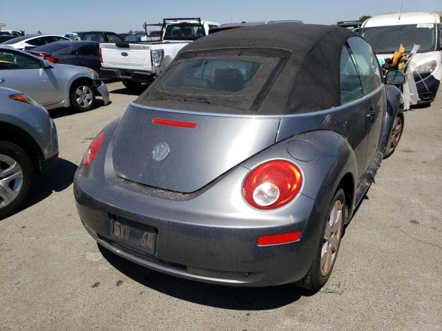 3VWRG31YX7M402427 - 2007 VOLKSWAGEN NEW BEETLE CONVERTIBLE OPTION PACKAGE 1 GRAY photo 6