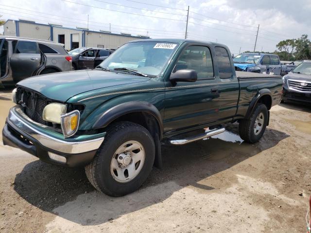 5TESM92N44Z366737 - 2004 TOYOTA TACOMA XTRACAB PRERUNNER GREEN photo 1