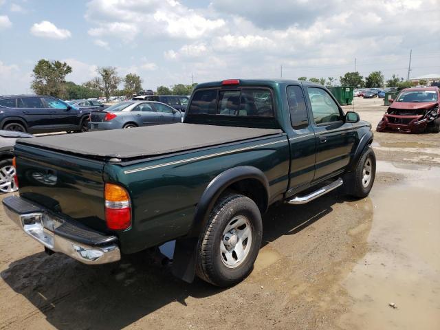 5TESM92N44Z366737 - 2004 TOYOTA TACOMA XTRACAB PRERUNNER GREEN photo 3