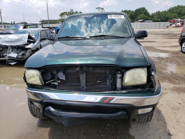 5TESM92N44Z366737 - 2004 TOYOTA TACOMA XTRACAB PRERUNNER მწვანე ფოტო 5