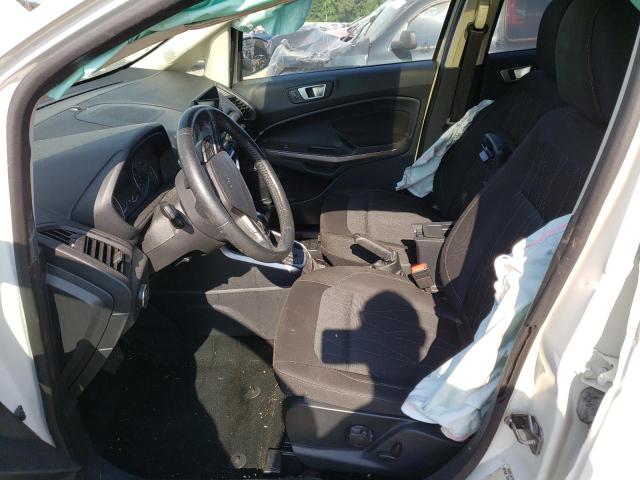 MAJ6S3GL9KC270230 - 2019 FORD ECOSPORT SE Blanco foto 7