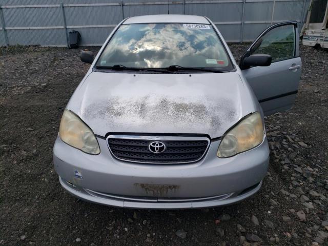 JTDBR32EX60063690 - 2006 TOYOTA COROLLA CE SILVER photo 5