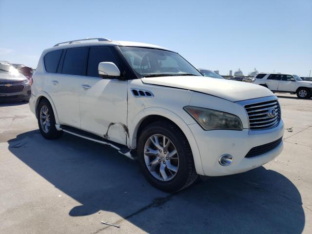 JN8AZ2NF6C9515446 - 2012 INFINITI QX56 WHITE photo 4