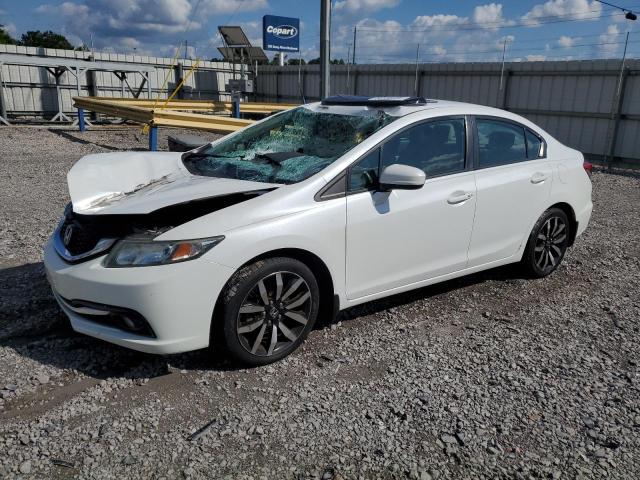 19XFB2F9XFE038678 - 2015 HONDA CIVIC EXL 白色 照片 1