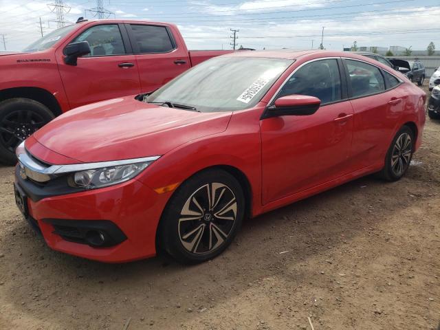 2HGFC1F72HH660030 - 2017 HONDA CIVIC EXL RED photo 1