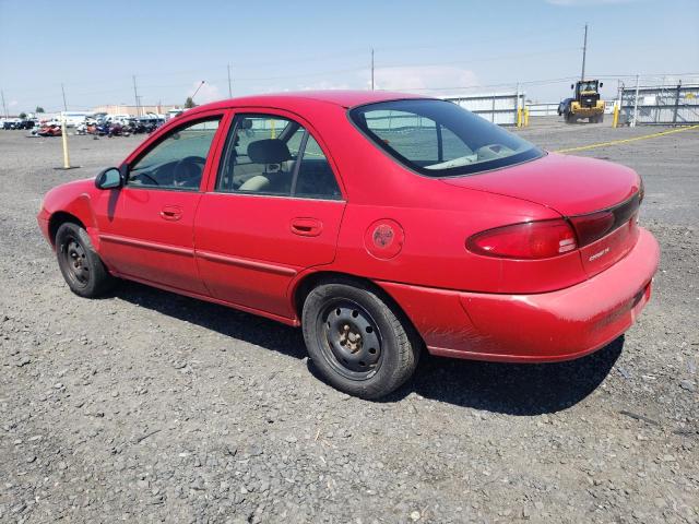 3FAFP13P12R196799 - 2002 FORD ESCORT RED photo 2