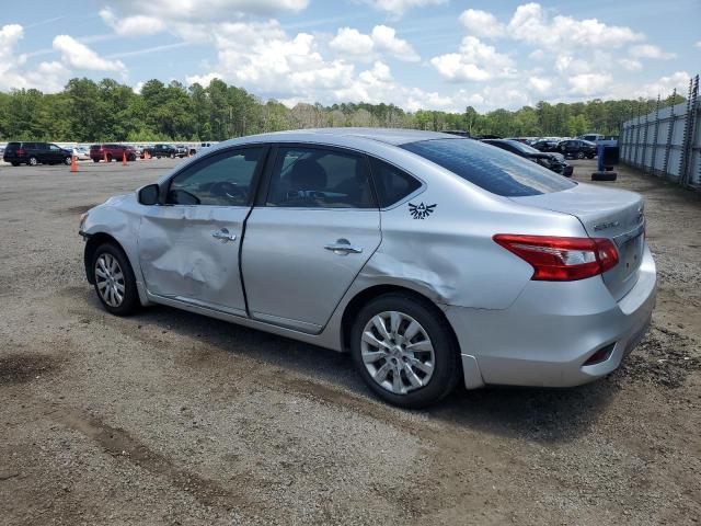 3N1AB7AP5GY322056 - 2016 NISSAN SENTRA S SILVER photo 2