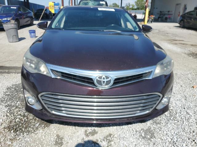 4T1BK1EB8EU085636 - 2014 TOYOTA AVALON BASE PURPLE photo 5