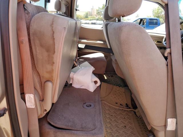 5TBRT34121S190183 - 2001 TOYOTA TUNDRA ACCESS CAB ბეჟი ფოტო 10