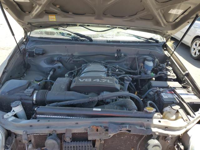 5TBRT34121S190183 - 2001 TOYOTA TUNDRA ACCESS CAB ბეჟი ფოტო 11