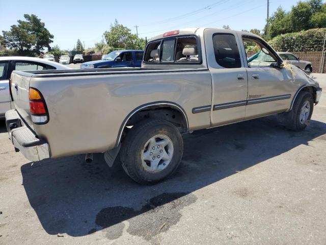 5TBRT34121S190183 - 2001 TOYOTA TUNDRA ACCESS CAB ბეჟი ფოტო 3